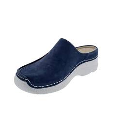 Wolky Seamy-Slide, Clog, Antique Nubuck, Denim, 0625011-820, Größe 38 von Wolky