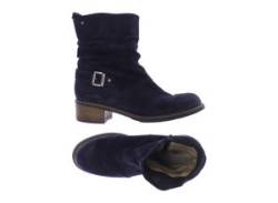 wolky Damen Stiefelette, marineblau von Wolky