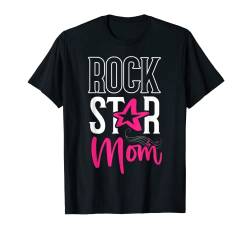 Damen Rockstar Geburtstag Mädchen Rockstar Mom Party Musik T-Shirt von Women's Rockstar Birthday Party Supplies
