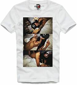 E1SYNDICATE T-T-Shirts Hemden Badass Cocaine Caviar Sexy PIN UP Coke Ice Meth Weed DJ(Medium) von Women