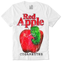 T T-Shirts Hemden Red Apple Cigarettes Tarantino Retro Vintage Pulp Fiction from Dusk Till Dawn Four Rooms(Medium) von Women