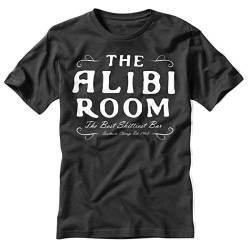 electricitees The Alibi Room Southside Chicago - Black T T-Shirts Hemden(Medium) von Women