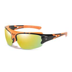 WondFans Sonnighof Polarisierte Sonnenbrille (ORANGE) von WondFans