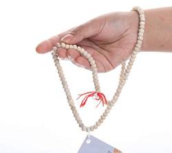 Wonder Care Heilige Perlen, natürliche Original-Halskette, 6 mm, Basilikum Tulsi Mala für Rosenkranz, Mala, Heilung, spirituell energetisiert von Wonder Care