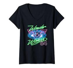 Wonder Woman 1984 Eye Logo T-Shirt mit V-Ausschnitt von Wonder Woman