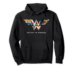 Wonder Woman 80th Believe in Wonder WW Logo Pullover Hoodie von Wonder Woman