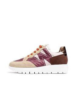 Wonders Beige Odisei Sneaker BEIG/VINO 39 von Wonders