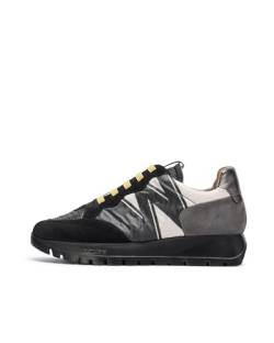 Wonders Black Odisei Sneaker Black 41 von Wonders