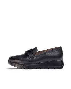 Wonders Black Rose Loafer Black 37 von Wonders