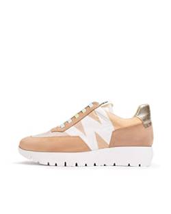 Wonders Brown Odisei Sneaker White 41 von Wonders