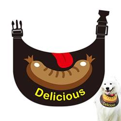 Hunde-Bandanas | Wurst-Hundeschal-Lätzchen-Haustier-Bandana,Dekorativer Schal für Haustiere, Katzen und Hunde, Haustier-Kostüm-Zubehör für kleine und mittelgroße Hunde, Katzen und Haustiere Wontool von Wontool