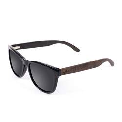 WoodEyez® Holz Sonnenbrille Herren und Damen - mit flexiblen Holzbügeln zur Anpassung an die Kopfform - polarisierende Brillengläser mit UV 400 Schutz für die Augen - für Freizeit und Alltag von WoodEyez