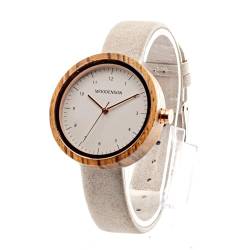 Woodenson Uhr aus Holz mit austauschbaren Armbändern, Modell Versailles von Woodenson