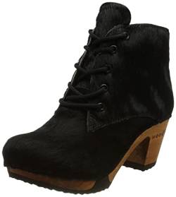 Woody Damen Betty Stiefelette, Fell schwarz, 37 EU von Woody