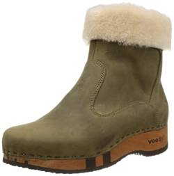 Woody Damen Elke Stiefelette, Fettleder Olivia, 36 EU von Woody