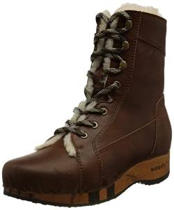 Woody Damen Heike Stiefelette, Glattleder Tabaco, 41 EU von Woody