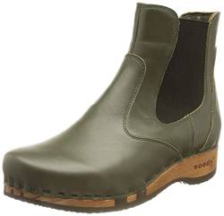 Woody Damen Jutta Stiefelette, Grün, 38 EU von Woody