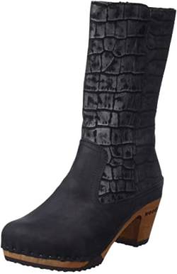 Woody Damen Marion Stiefelette, geöltes Leder Nero-Licia Nero, 40 EU von Woody