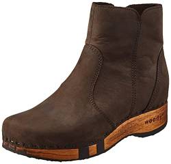 Woody Damen Olga Stiefelette, geöltes Leder Cioccolato, 41 EU von Woody