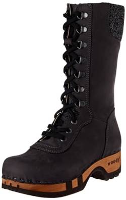 Woody Damen Ramona Halblange Stiefel, Grigio, 36 EU von Woody