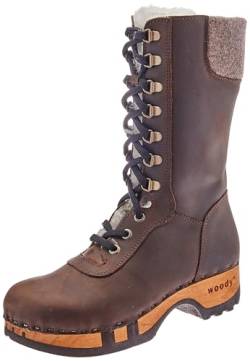 Woody Damen Rosanna Halblange Stiefel, Caffe, 36 EU von Woody