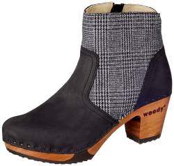 Woody Damen Tanja Stiefelette, Nero-London, 40 EU von Woody