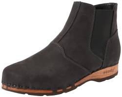 Woody Herren Louis Stiefelette, Nero, 43 EU von Woody