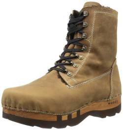 Woody Herren Pascal Combat Boots, Braun (Crazy Horse Testa di Moro) von Woody