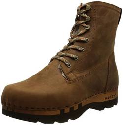 Woody Herren Pascal Halblange Stiefel, Fettleder Tabacco, 47 EU von Woody