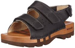 Woody Justin 7911/22, Herren Sandalen, Schwarz (Galia schwarz), EU 48 von Woody