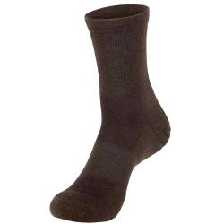 Wool Rockers Merino-Wander-Socken, 72% Merinowolle, für Damen & Herren, Outdoor und im Alltag, optimal gepolstert und atmungsaktiv (braun, 43-47) von Wool Rockers