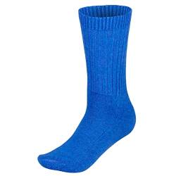 Wool Rockers Merino-Winter-Socken Premium, 70% Merinowolle, für Damen & Herren, Outdoor und im Alltag, weich, mitteldick und atmungsaktiv (blau, 43-47) von Wool Rockers