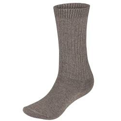 Wool Rockers Merino-Winter-Socken Premium, 70% Merinowolle, für Damen & Herren, Outdoor und im Alltag, weich, mitteldick und atmungsaktiv (grau, 43-47) von Wool Rockers