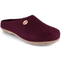 WoolFit handgefilzte Pantoffeln für Damen und Herren aus 100% Wolle Hausschuh ideal für eigene Einlagen von WoolFit