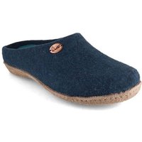 WoolFit handgefilzte Pantoffeln für Damen und Herren aus 100% Wolle Hausschuh ideal für eigene Einlagen von WoolFit