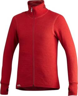 Woolpower 400 Full-Zip Thermo Jacke rot von Woolpower