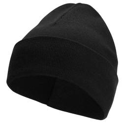 Woolpower Classic Beanie-Mütze schwarz von Woolpower