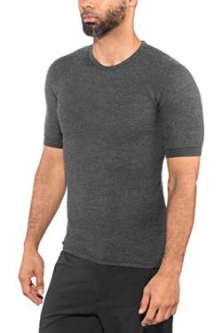 Woolpower Damen Herren Funktionsshirt TEE 200 kurzarm, Farbe:Grau, Größe:M von Woolpower