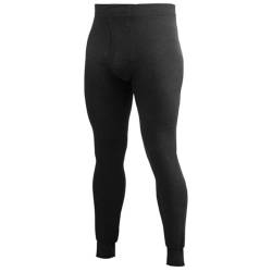 Woolpower Long Johns with Fly 200, L, schwarz von Woolpower