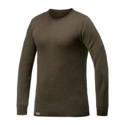 Woolpower Longsleeve für Herren, Tannengrün, XXS von Woolpower