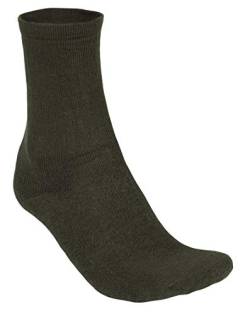 Woolpower Socks 200 Pine Green, Steingrauoliv, 40/44 von Woolpower