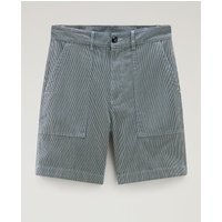 Woolrich Shorts mit Streifenmuster und Stretchanteil von Woolrich