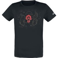 World Of Warcraft - Gaming T-Shirt - Azeroth Horde - S bis XXL - für Männer - Größe M - schwarz von World Of Warcraft