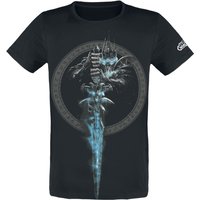 World Of Warcraft - Gaming T-Shirt - Lich King - S bis XXL - für Männer - Größe L - schwarz von World Of Warcraft
