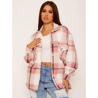 Worldclassca Flanellbluse Worldclassca Oversized Karo Hemd Hemdjacke Kariert Holzfällerhemd von Worldclassca