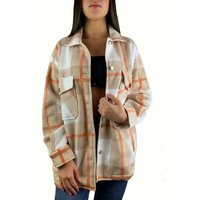 Worldclassca Flanellhemd Worldclassca Oversized Karo Hemd Hemdjacke Kariert Holzfällerhemd von Worldclassca