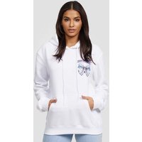 Worldclassca Hoodie Worldclassca Damen MÄDCHEN Oversized Hoodie Kapuzenpullover Lounge Sweatshirt Bedruckt Schmetterling Uni Farben Freizeit Sport Langarmshirt Oberteil Pulli Blogger NEU XS-XL von Worldclassca