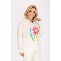 Worldclassca Hoodie Worldclassca Oversized LOVE Hoodie Kapuzenpullover Washed Sweatshirt von Worldclassca