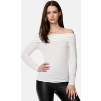 Worldclassca Longsleeve Worldclassca Off Shoulder Longsleeve Basic Shirt Uni T-Shirt Langarm von Worldclassca