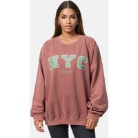 Worldclassca Longsweatshirt Worldclassca Oversized Sweatshirt NYC Sport Langarmshirt Pullover von Worldclassca